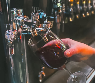 Tracyton Public House wines on tap Tracyton Public House wines on tap