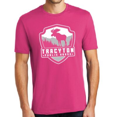 Moose T-Shirt - Fuchsia