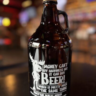 Money Can't Buy Happiness Growler