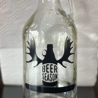 Clear Moose Growler