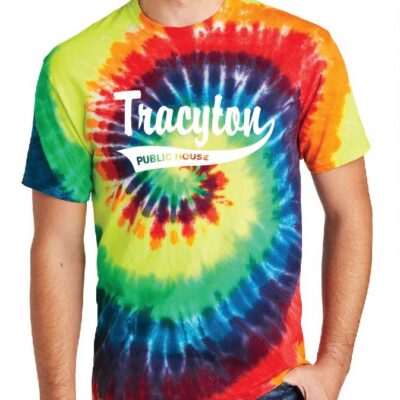 Tracyton T-shirt - Rainbow Tie-Dye