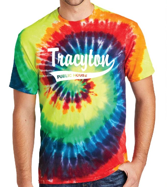 Tracyton T-shirt - Rainbow Tie-Dye